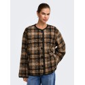 ONLY Anni boucle jakke - Toasted Coconut