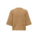 ONLY Dolly pearl strikbluse - Foxtrot / White Pearl