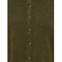 ONLY Alivia langærmet polo strikcardigan - Beech