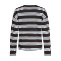 ONLY New soph langærmet Bluse - Black Coffee / Soft Chambray / Birch
