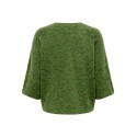 ONLY Simoni 3/4 strik pullover - Forest Night / Melange