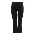ONLY CARMAKOMA Pever flared bukser - Black