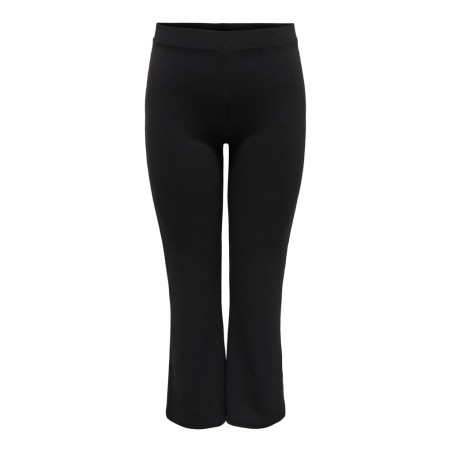 ONLY CARMAKOMA Pever flared bukser - Black