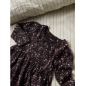 NAME IT BABY pige - Oceana langærmet kjole - Chocolate Plum