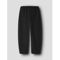 LMTD Luis low waist balloon bukser - Black