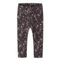 NAME IT BABY pige - Oceana leggings - Chocolate Plum
