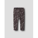 NAME IT BABY pige - Oceana leggings - Chocolate Plum