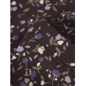 NAME IT BABY pige - Oceana leggings - Chocolate Plum