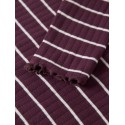 NAME IT MINI pige - Folena langærmet slim bluse - Mauve Wine
