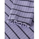 NAME IT MINI pige - Folena langærmet slim bluse - Lavender Icing