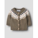 NAME IT BABY dreng - Osmane langærmet strikcardigan - Mermaid