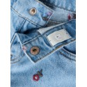 NAME IT MINI pige - Rose wide jeans - Medium Blue Denim