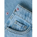 NAME IT MINI pige - Rose wide jeans - Medium Blue Denim