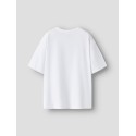 NAME IT KIDS dreng - Sena Minecraft T-shirt - Bright White