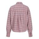 JJXX Jamie check flannel langærmet skjorte - Orchid Smoke