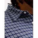 JACK & JONES PLUS Frederiksberg flannel langærmet skjorte - Crown Blue