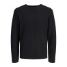 JACK & JONES Blumason striktrøje - Black