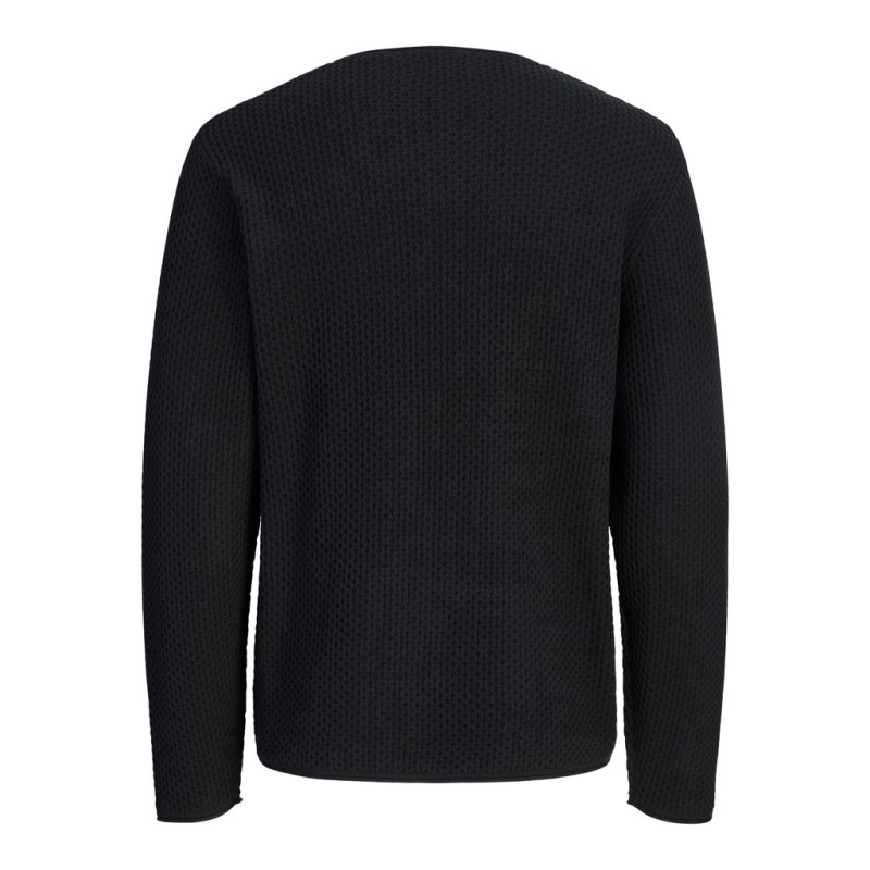 JACK & JONES Blumason striktrøje - Black