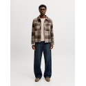 JACK & JONES Blumason striktrøje - Silver Lining