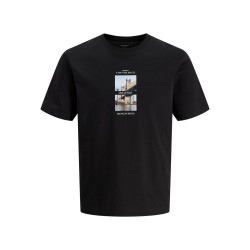 JACK & JONES Frederiksberg photo T-shirt - Black