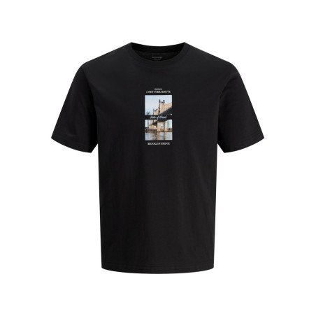 JACK & JONES Frederiksberg photo T-shirt - Black