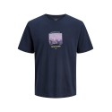 JACK & JONES Frederiksberg photo T-shirt - Sky Captain