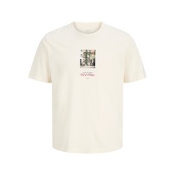 copy of JACK & JONES Frederiksberg photo T-shirt - Antique White