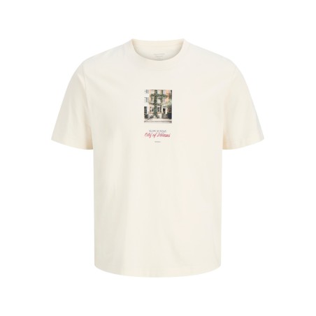 copy of JACK & JONES Frederiksberg photo T-shirt - Antique White