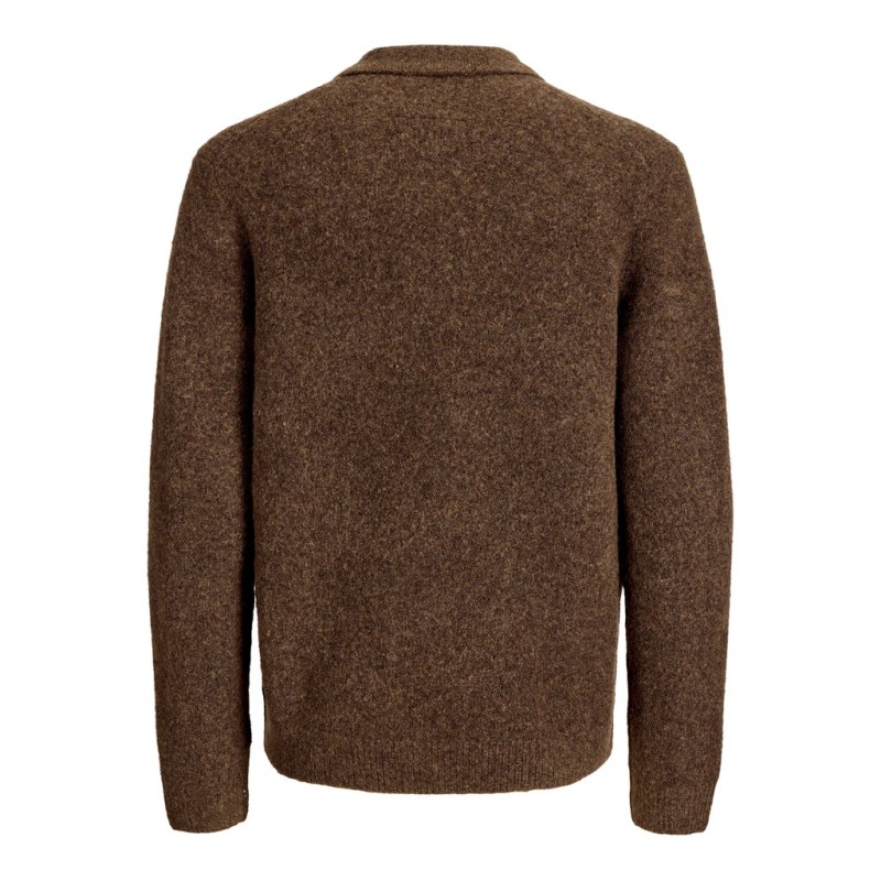 JACK & JONES Blasimon souffle strikpolo - Chocolate Torte