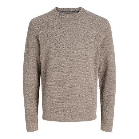 JACK & JONES Riley langærmet striktrøje - Morel