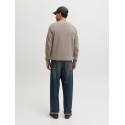 JACK & JONES Riley langærmet striktrøje - Morel