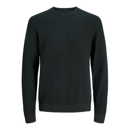 JACK & JONES Riley langærmet striktrøje - Scarab