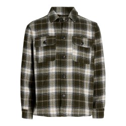 JACK & JONES Regent structure overshirt - Rosin