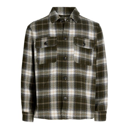 JACK & JONES Regent structure overshirt - Rosin