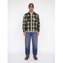 JACK & JONES Regent structure overshirt - Rosin