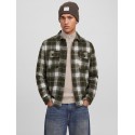 JACK & JONES Regent structure overshirt - Rosin