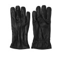 JACK & JONES Montana læderhandsker - Black