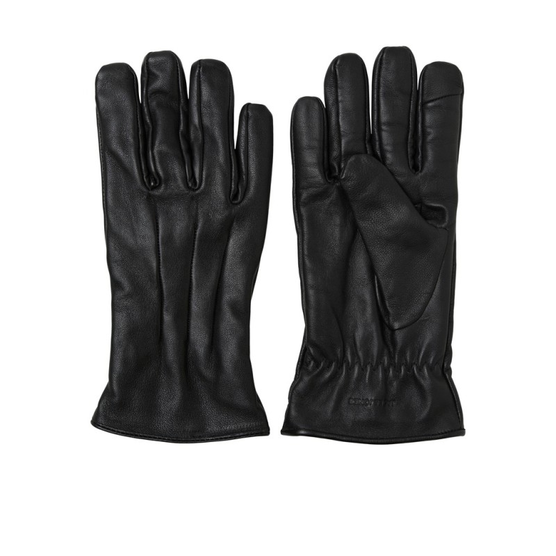 JACK & JONES Montana læderhandsker - Black