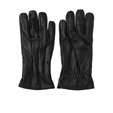 JACK & JONES Montana læderhandsker - Black