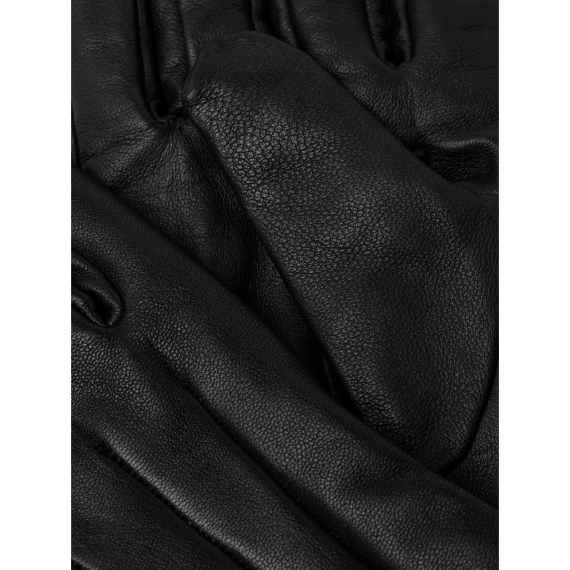 JACK & JONES Montana læderhandsker - Black