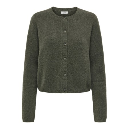 JDY Chloe strikcardigan - Kambaba / Melange