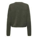 JDY Chloe strikcardigan - Kambaba / Melange