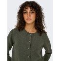 JDY Chloe strikcardigan - Kambaba / Melange