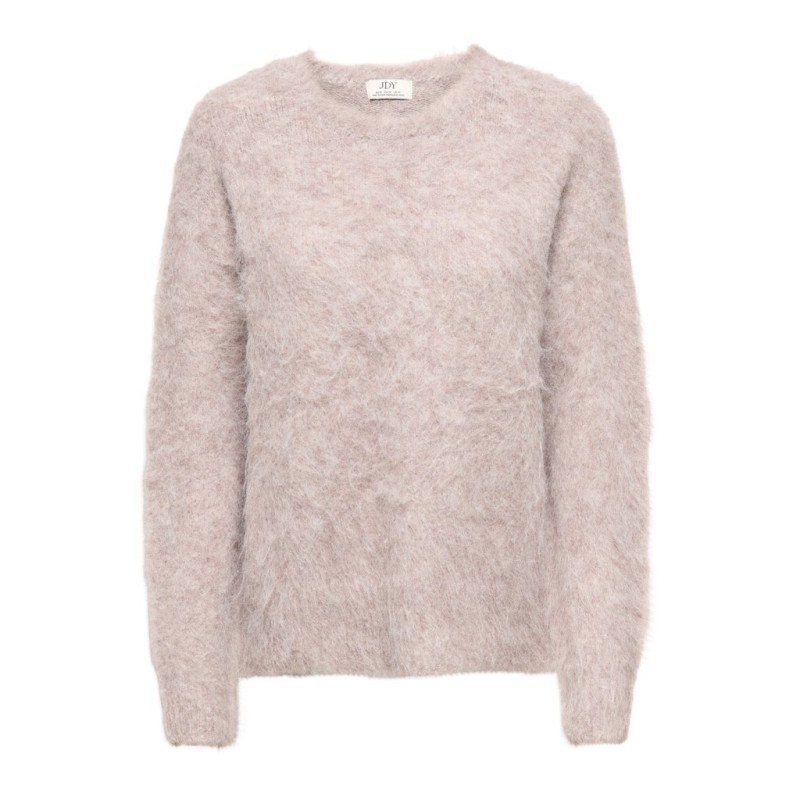 JDY Emmy strik pullover - Simply Taupe