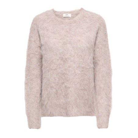 JDY Emmy strik pullover - Simply Taupe