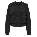 ONLY Piemonte strikcardigan - Dark Grey Melange