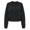 ONLY Piemonte strikcardigan - Dark Grey Melange