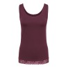 ONLY Live love tanktop - Fig / Lace