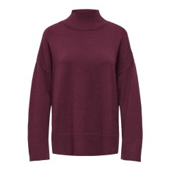 ONLY Mary high neck striktrøje - Fig