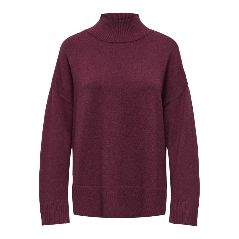 ONLY Mary high neck striktrøje - Fig